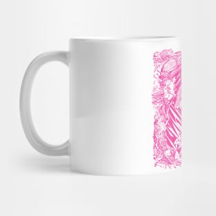 Darkness Pierce Wolf Pink Color Mug